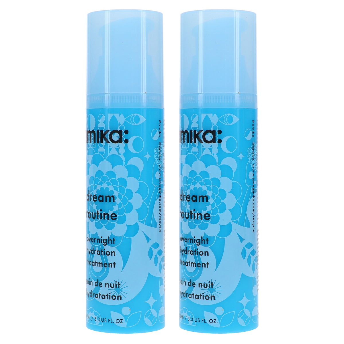 Overnight Hair Hydration Treatment Set - 2 Pack, Deep Conditioning, Hydrating Mask for Soft, Luminous Hair