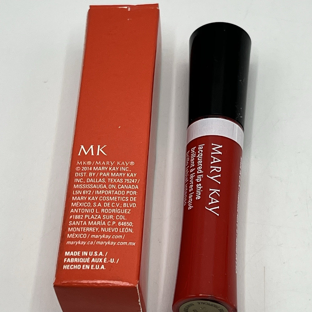 Lip Gloss - Tropical Mandarin Lacquered Lip Shine for Moisture & Shine