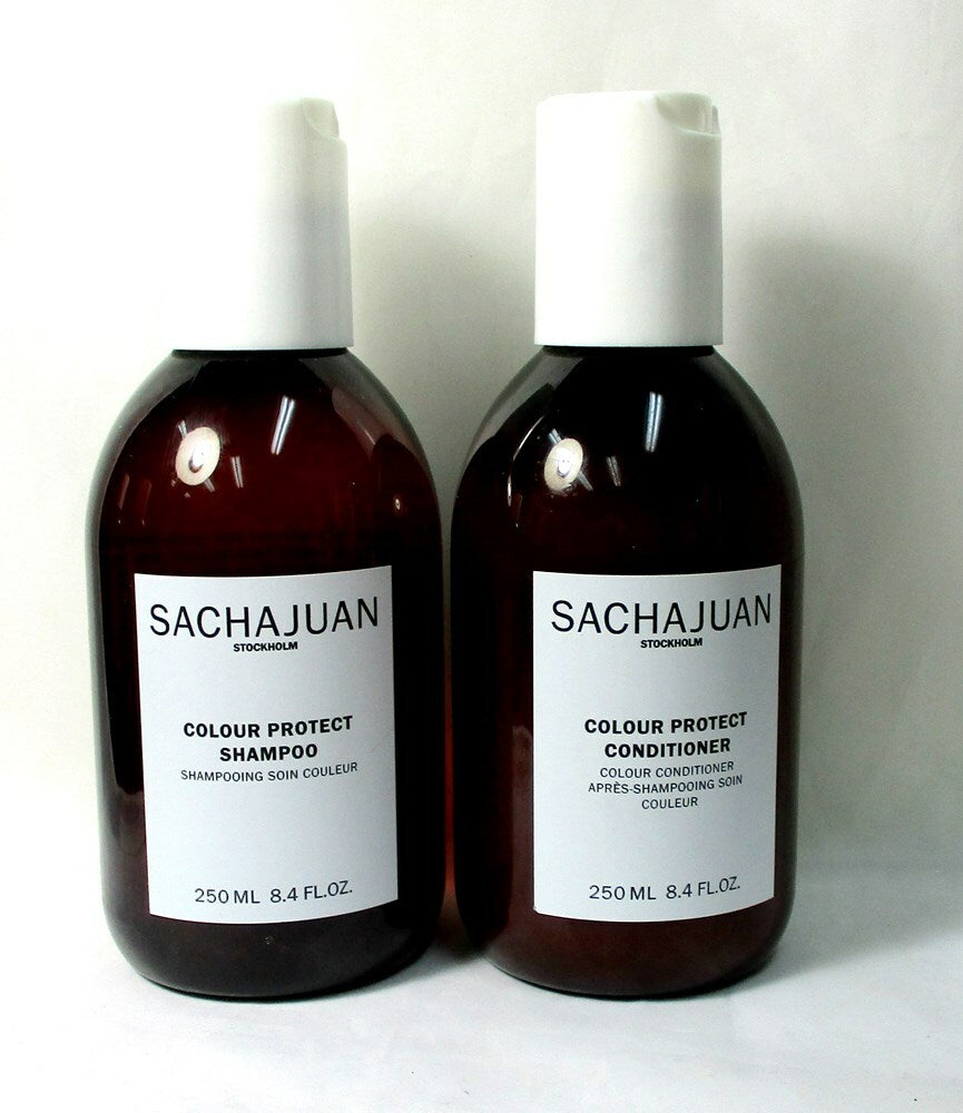 Sachajuan Colour Protect Shampoo & Conditioner Duo 8.4 Oz - Hair Color Protection & Shine