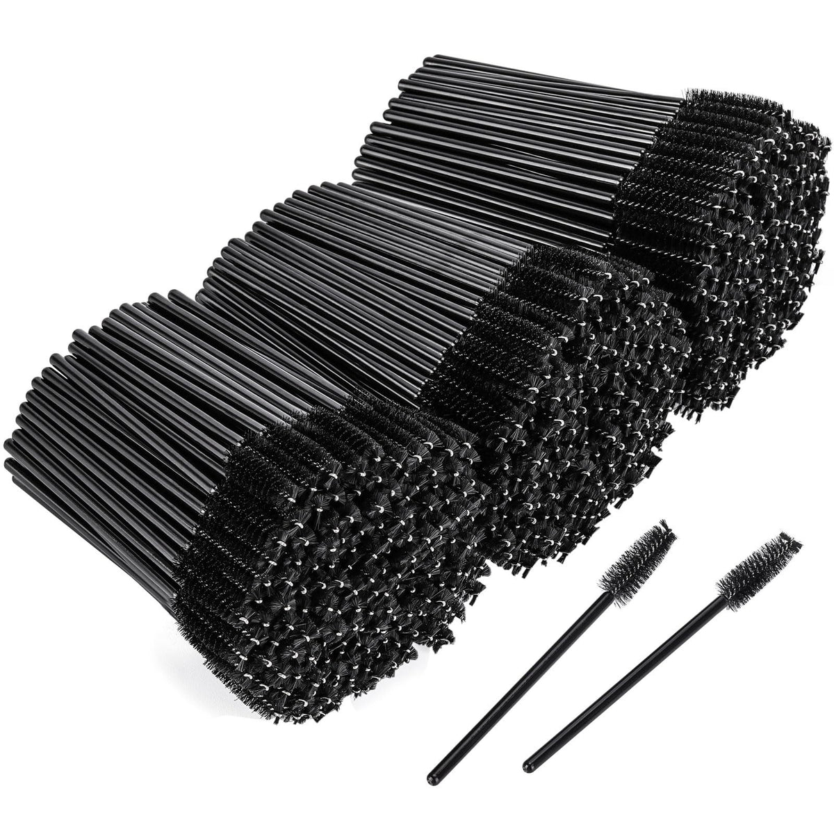 Disposable Mascara Wands 500 Pieces Eyelash & Brow Applicators Professional Makeup Tool