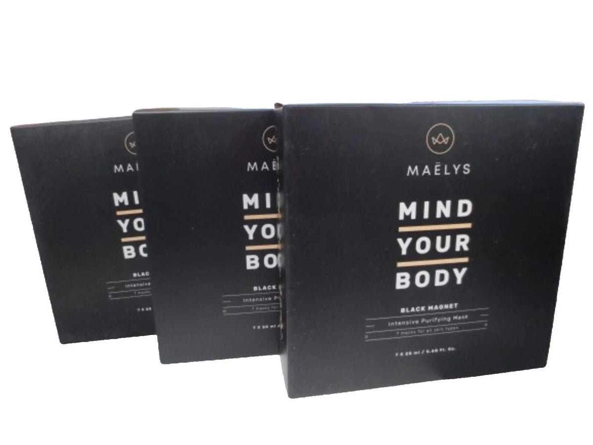 Black Magnet Intensive Purifying Mask - 7 Pieces