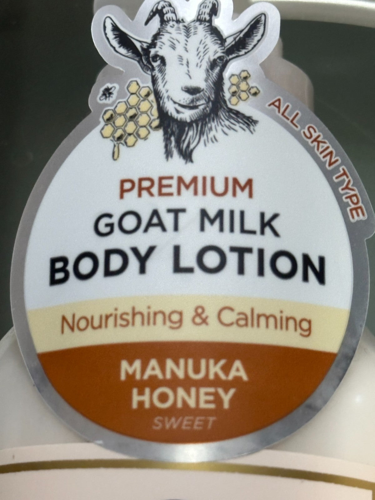 Goat Milk Body Lotion with Manuka Honey - 2 Pack