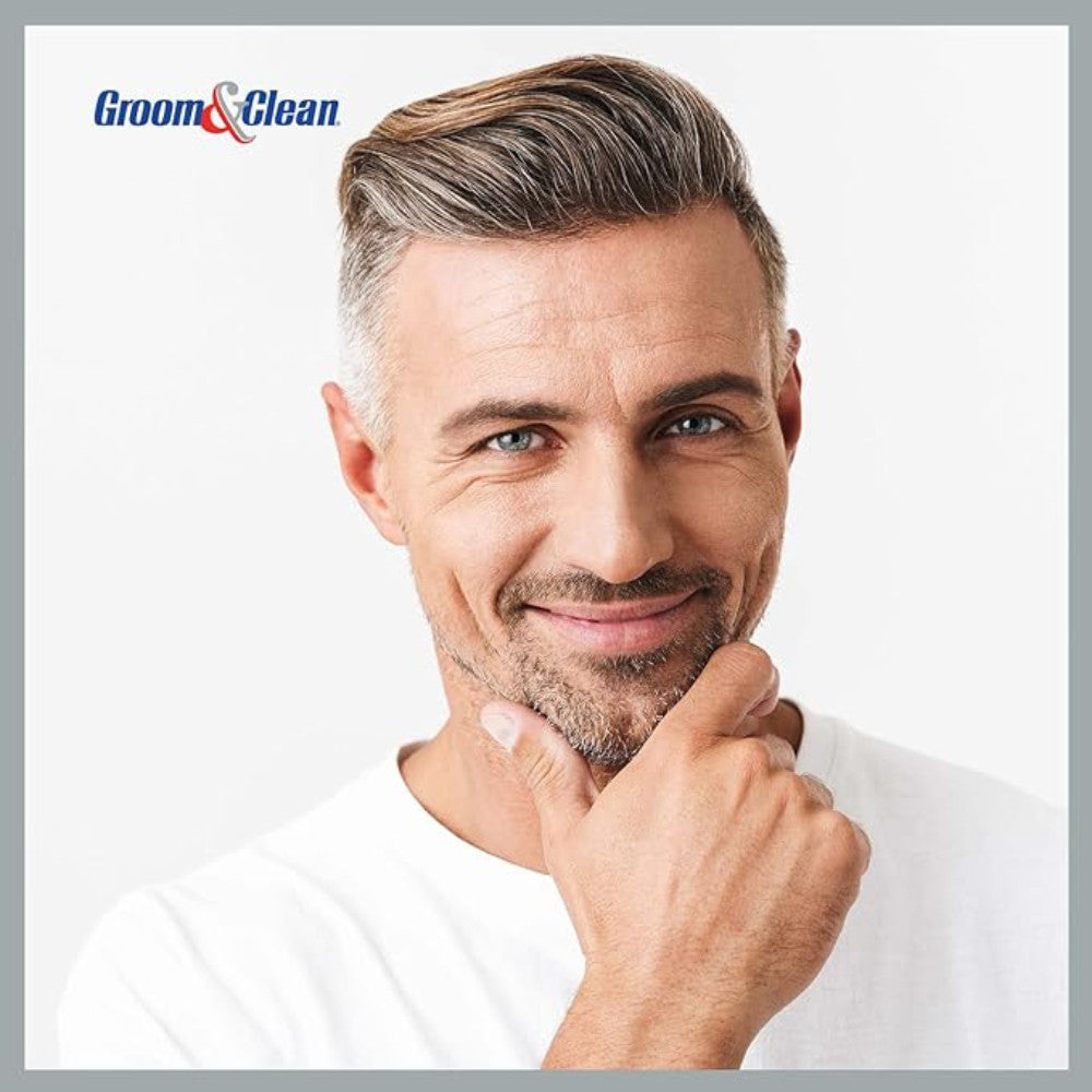 Groom & Clean Hair Styling Cream - Greaseless Medium Hold, 4.5 Oz (Pack of 2)