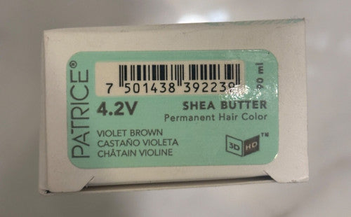 Shea Butter Permanent Hair Color 3oz - Violet Brown 4.2V