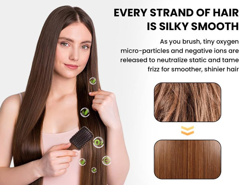 Multifunctional Travel Hairbrush Comb Set - Small Pocket Hair Comb