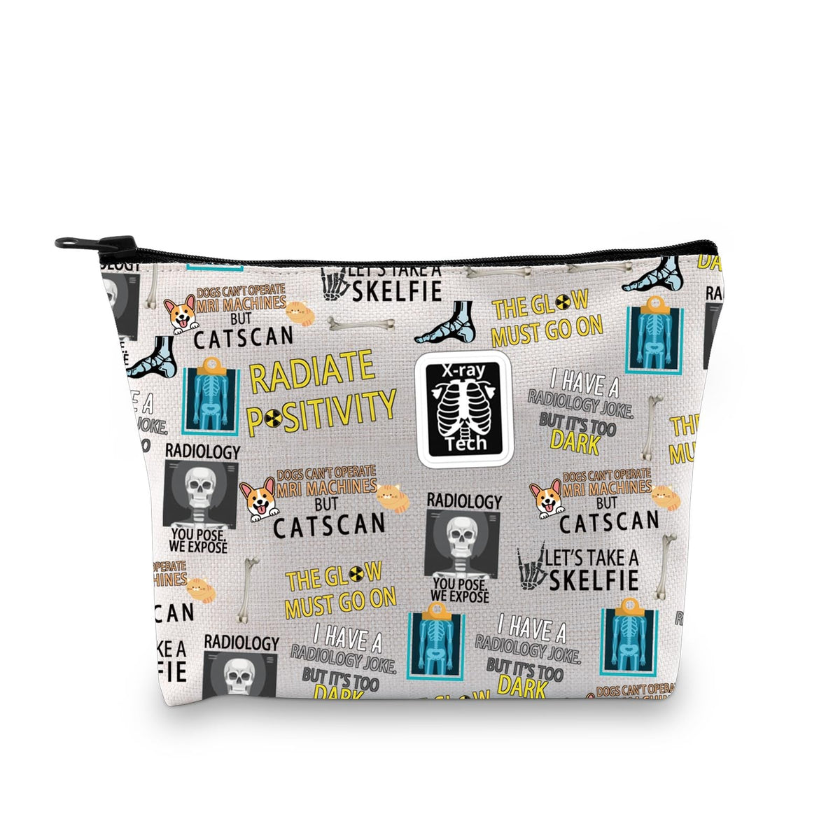 Radiology Tech Cosmetic Bag X-Ray Tech Gift for Future Radiologists