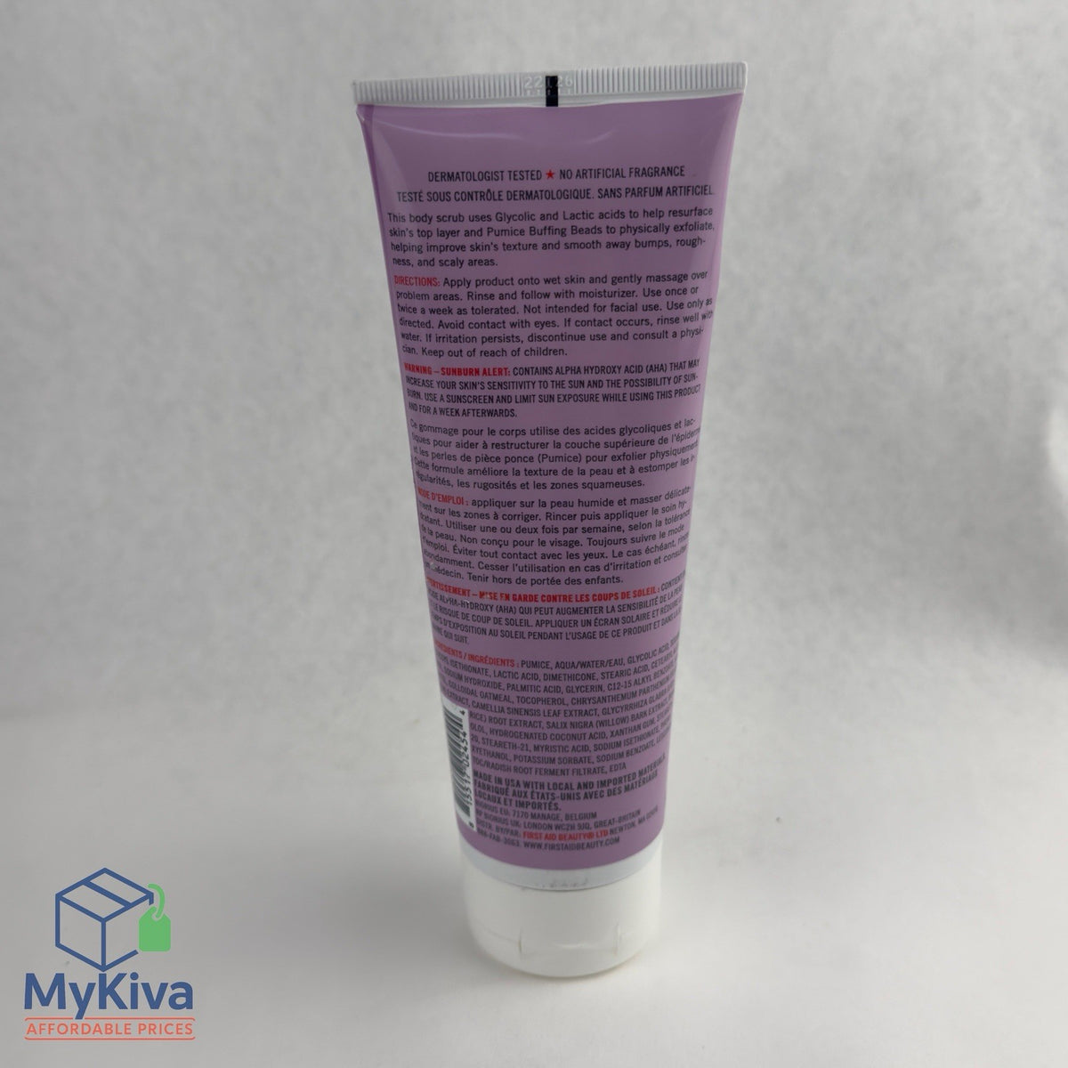 First Aid Beauty KP Bump Eraser Body Scrub Travel Size 1oz AHA