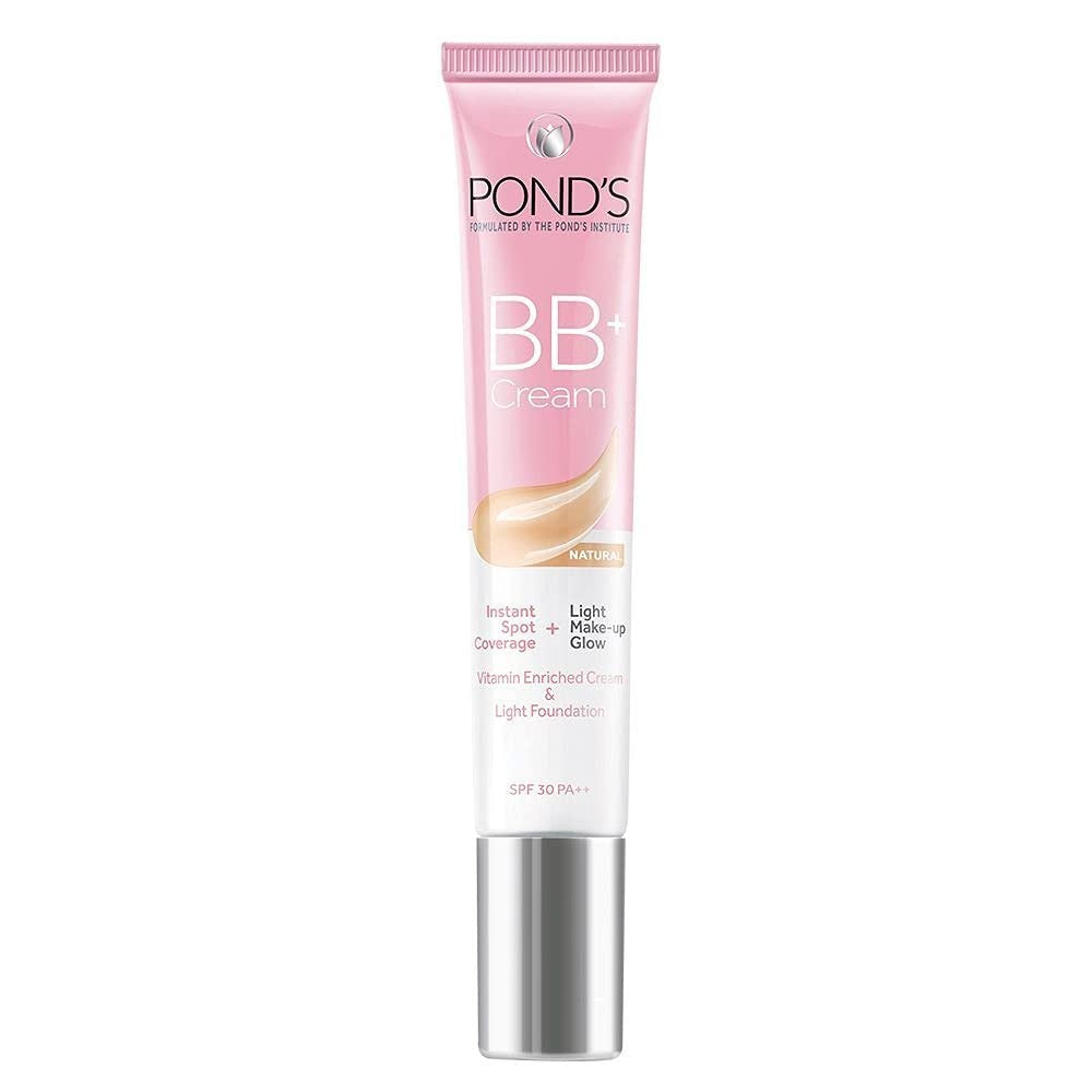BB Cream Light Coverage SPF 30 PA++ - Natural Shade, 18g Makeup Foundation