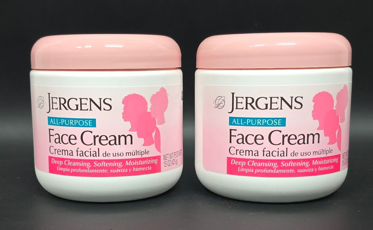 Jergens All-Purpose Face Cream 15 oz Duo
