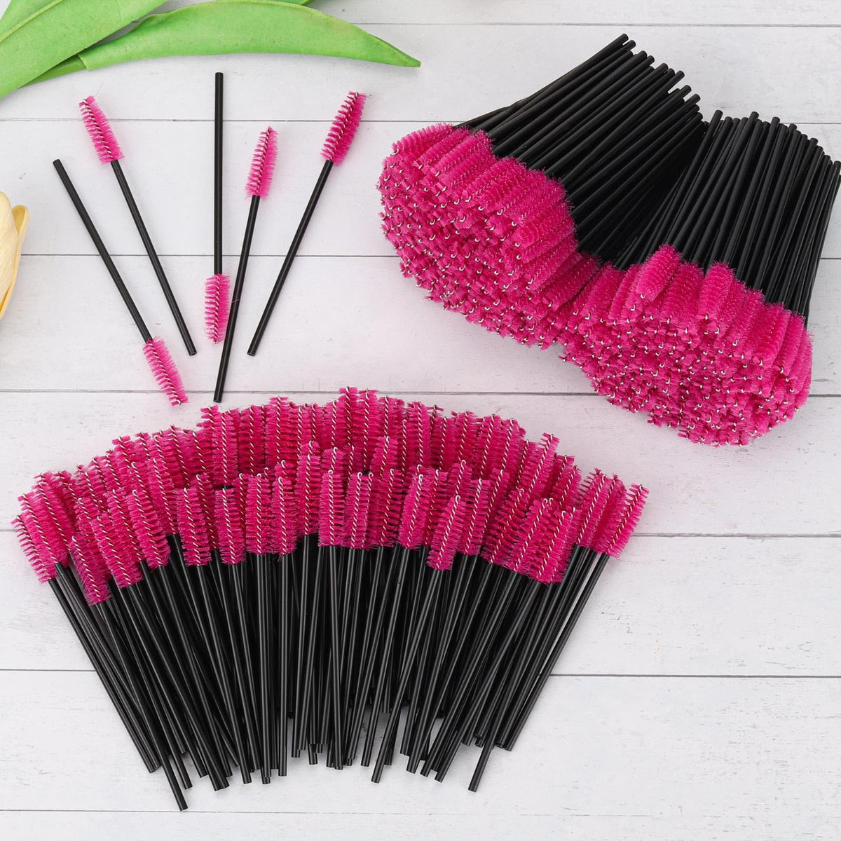 Disposable Mascara Wands 500 Pack for Eyelash Separation & Extension