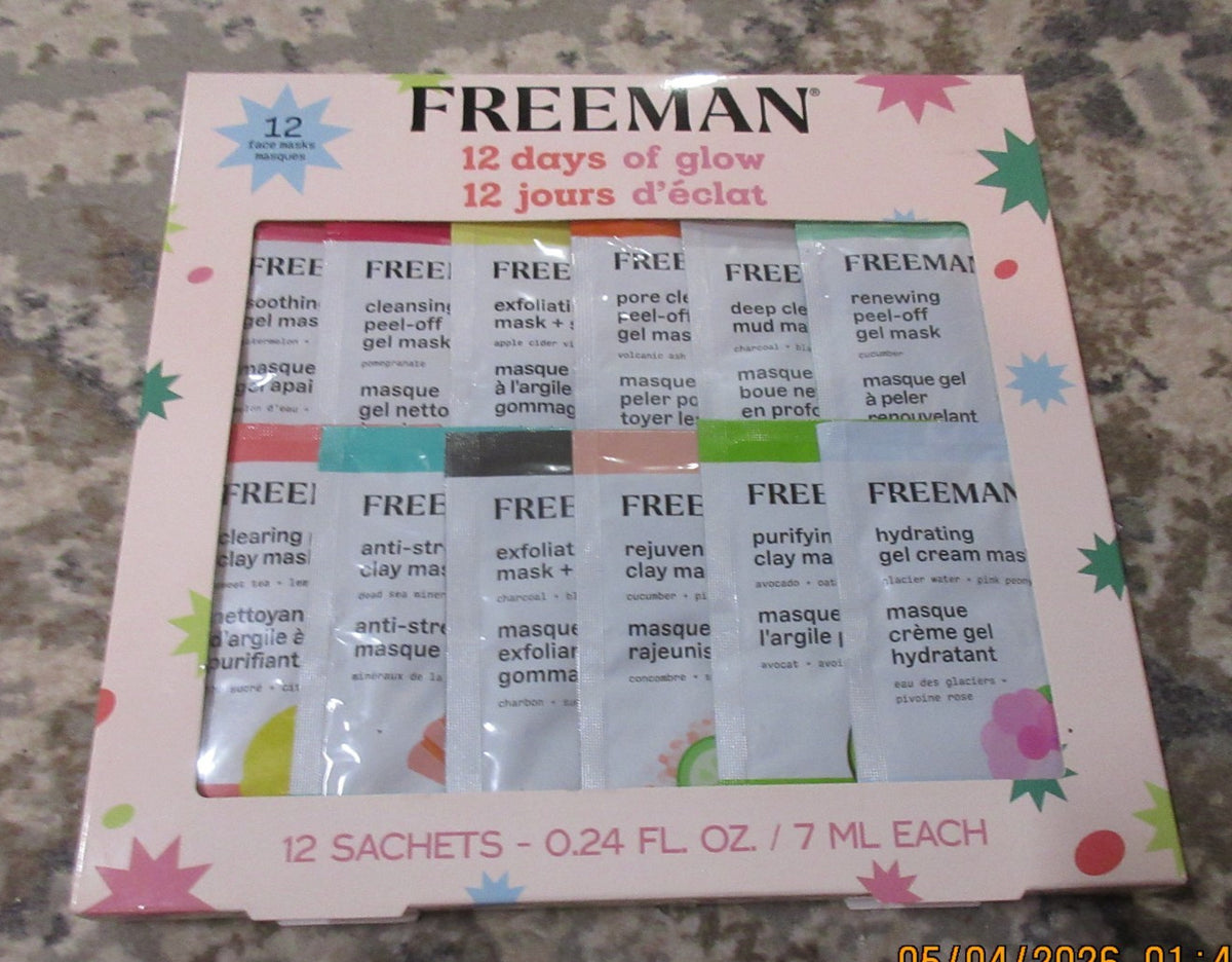 12 Days of Glow Face Mask Variety Set