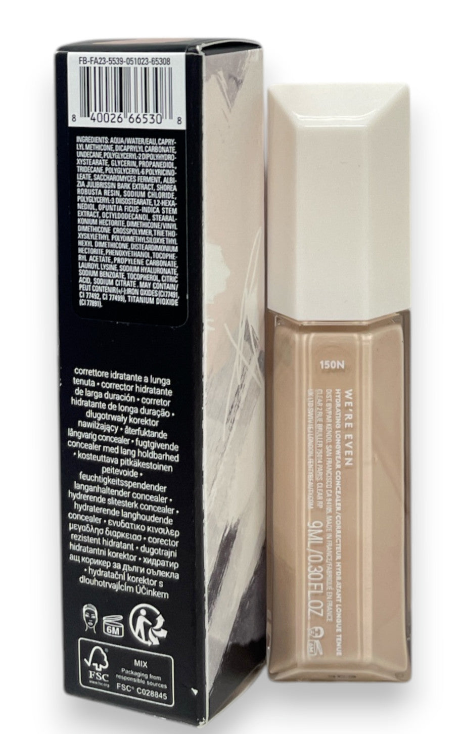 Hydrating Longwear Concealer - Multiple Shades for Flawless Face Makeup