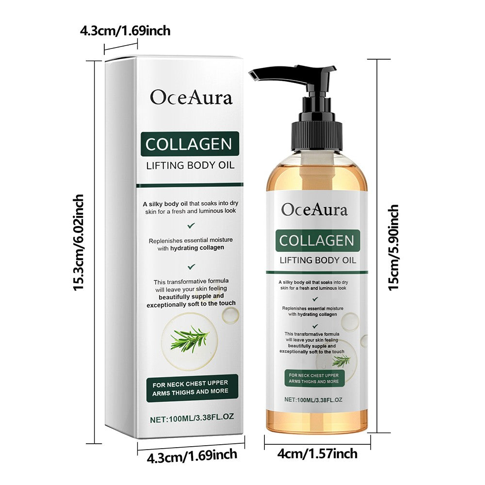 Collagen Body Oil - Firming Moisturizer for Dry Skin, 100ml