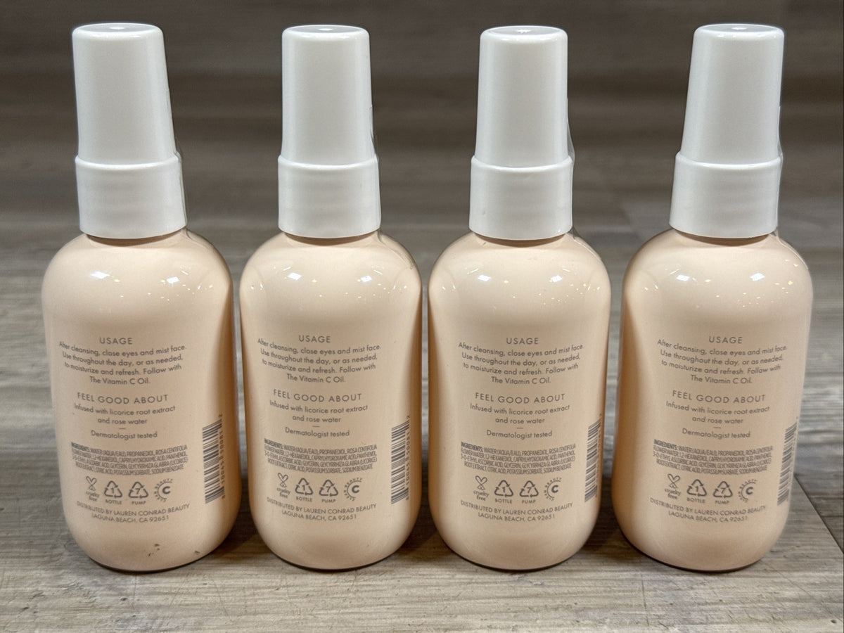 Lauren Conrad Toner Mist for All Skin Types - 3 oz (Pack of 4)