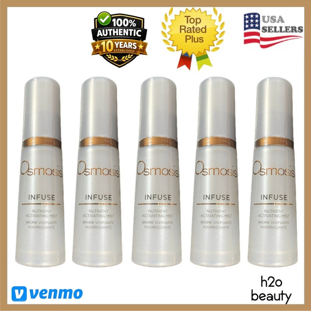 Travel Size Nutrient Activating Mist Set - 5 Pcs 5ml Hydrating Facial Sprays