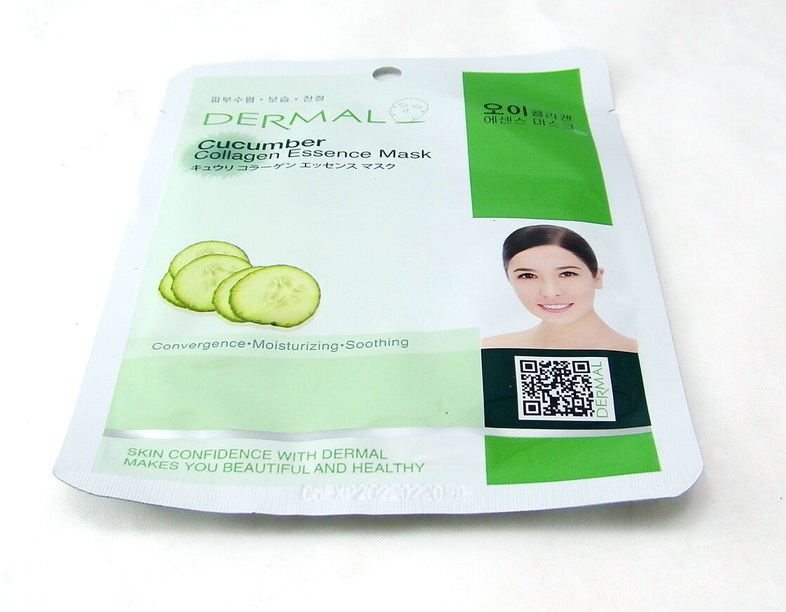 Dermal Collagen Essence Mask - Cucumber, 23g