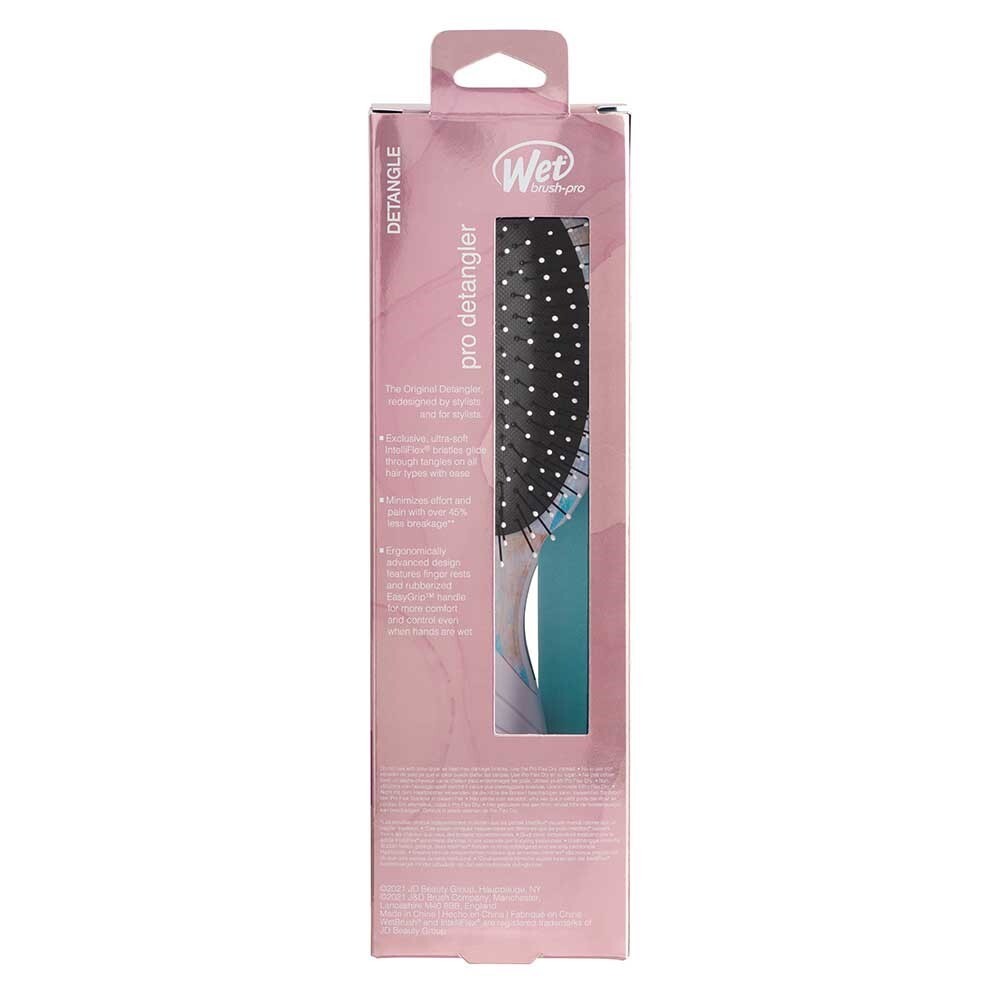 Wet Brush Detangler Hairbrush Wildflower Petal - Ultra-Soft IntelliFlex Bristles