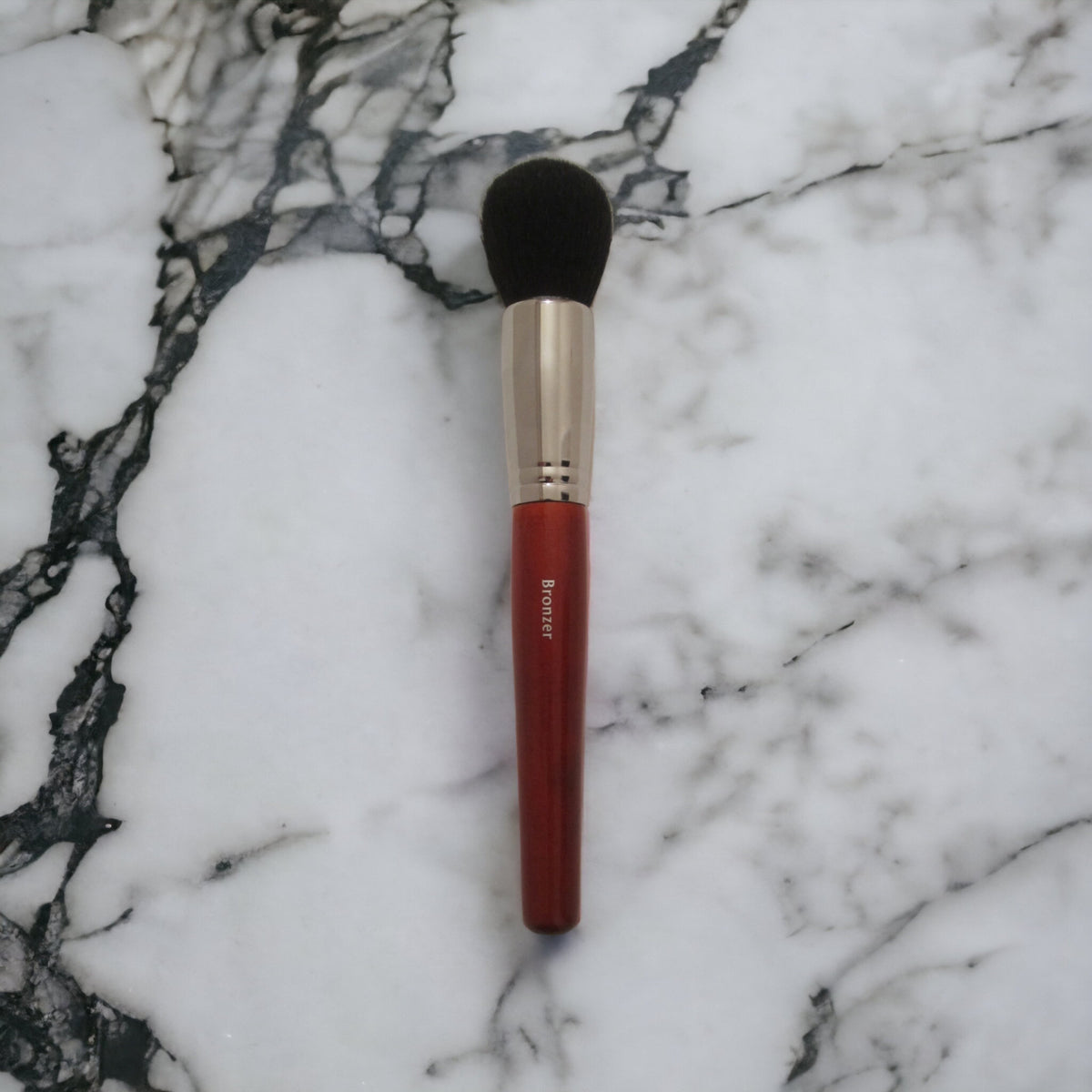 Bronzer Makeup Brush with Goat Hair - Professional Face & Body Tool