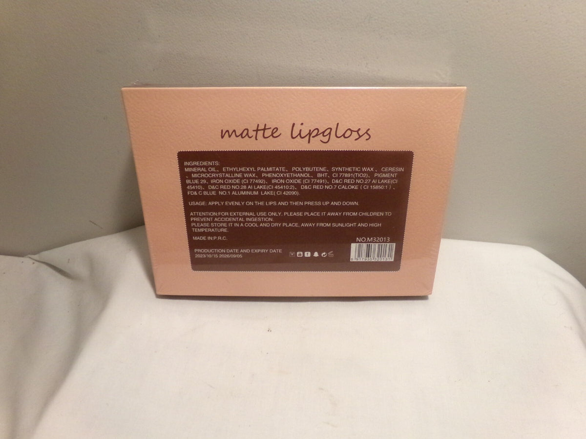 Grabella Matte Lip Gloss Set – 6 Pc Lip Gloss Kit M32013