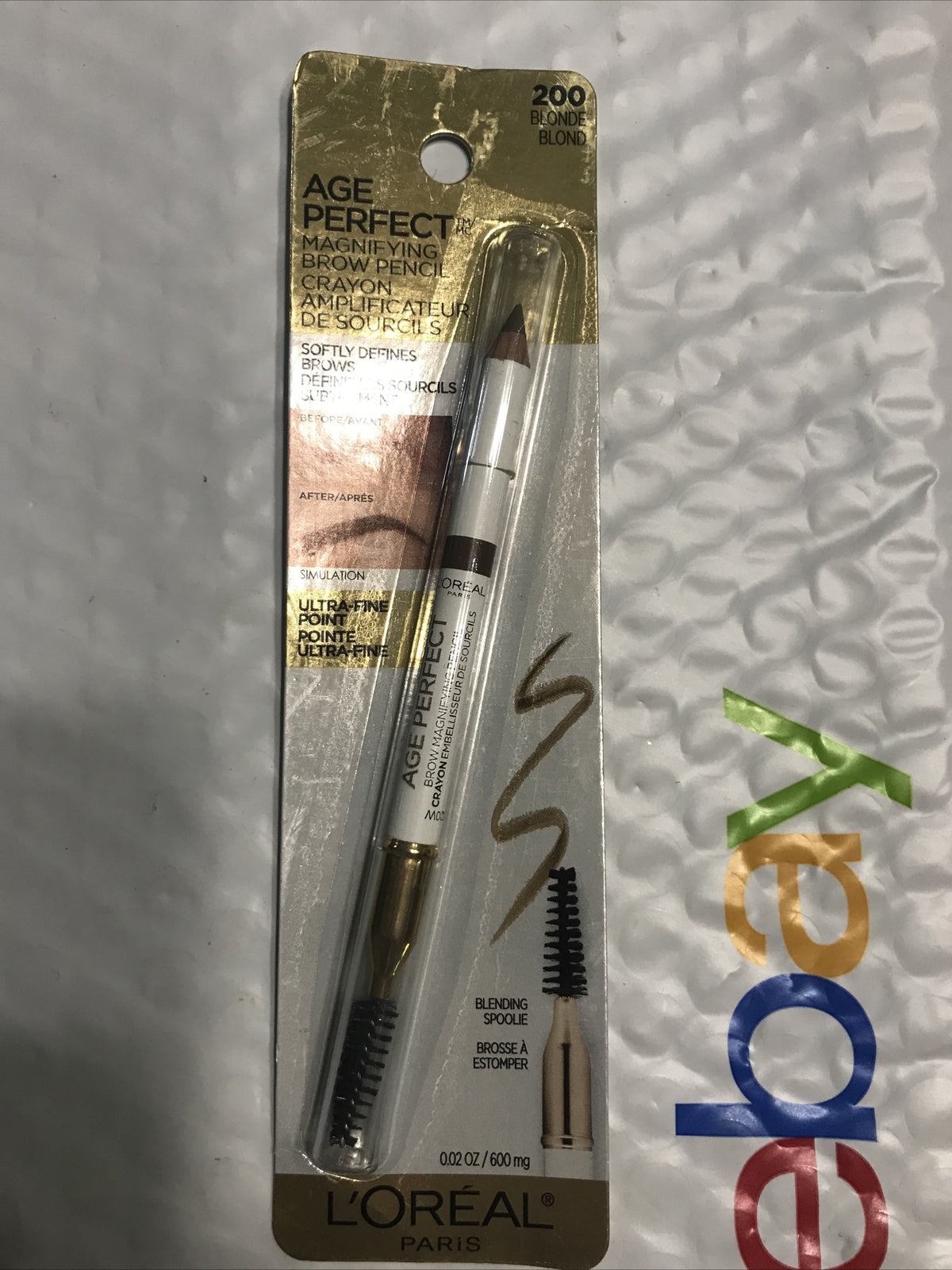 Luxury Brow Pencil for Blonde Hair - Fine Tip Eyebrow Makeup