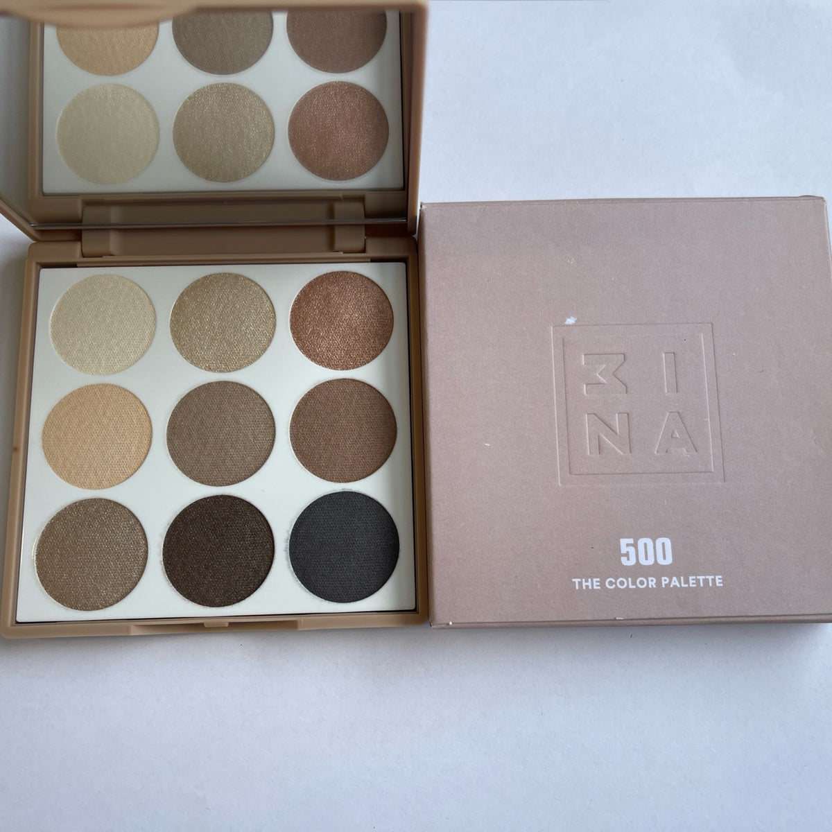3INA Nude Eyeshadow Palette - Natural Makeup for Eyes