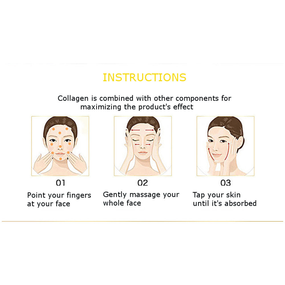 Pure Collagen Anti-Aging Face Cream - Moisturizing & Wrinkle Repair 80g