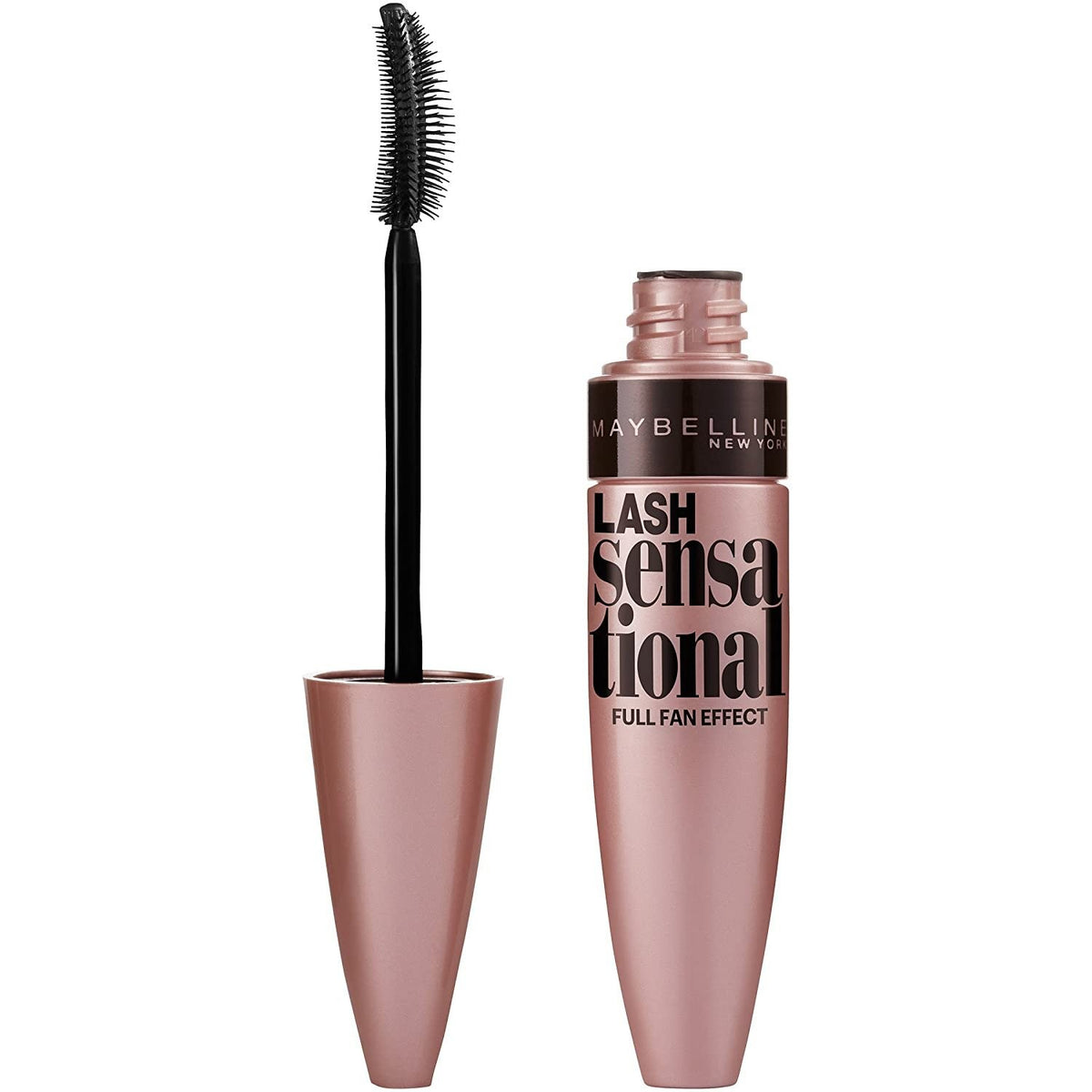 Washable Mascara for Full Fan Lash Effect - Maybelline Lash Sensational