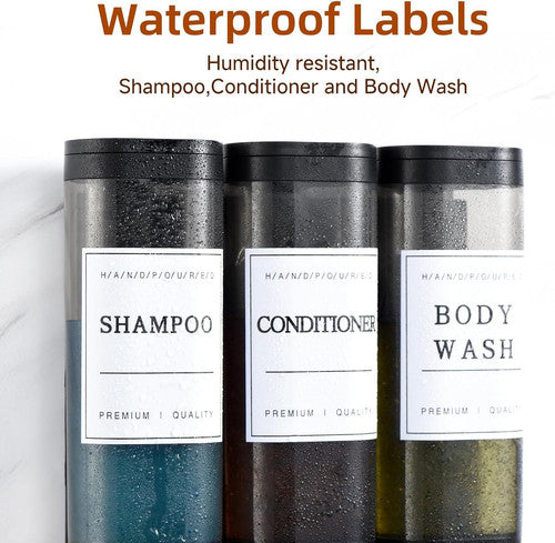 Shampoo and Conditioner Dispenser,Shower Soap Dispenser 3 Chamber No