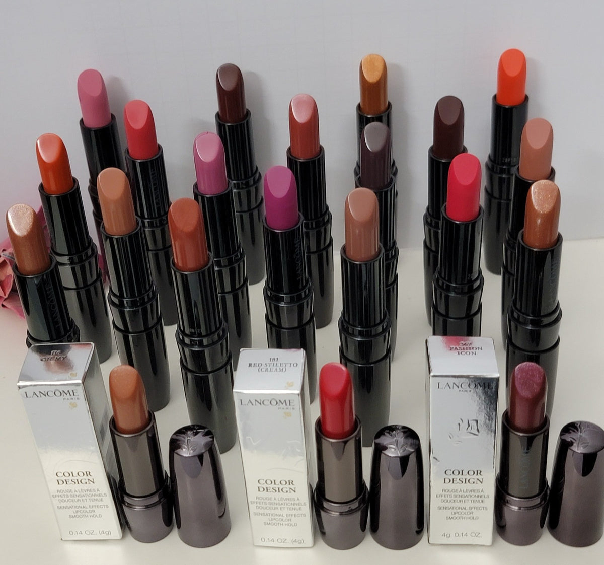 Lancôme Color Design Lipstick - Smooth Hold Lip Color with Multiple Shades