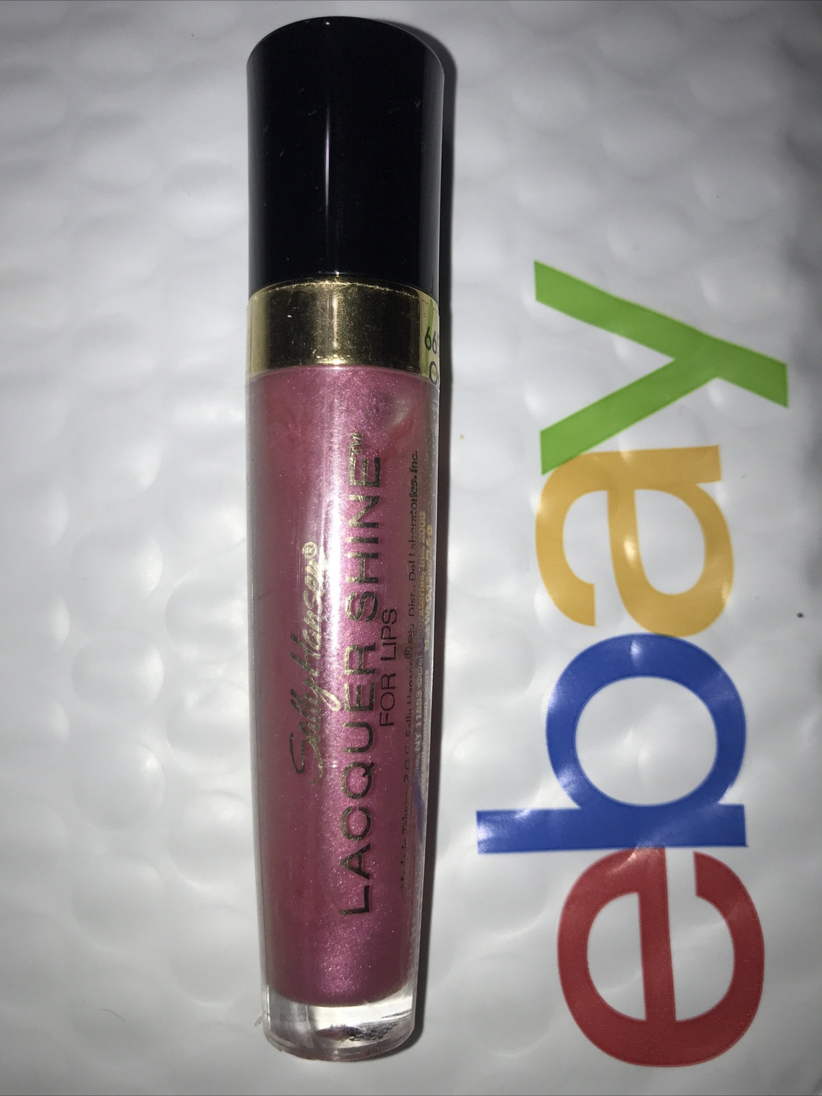 Lip Gloss with Shine - Orchid Shade, Unsealed Lip Makeup
