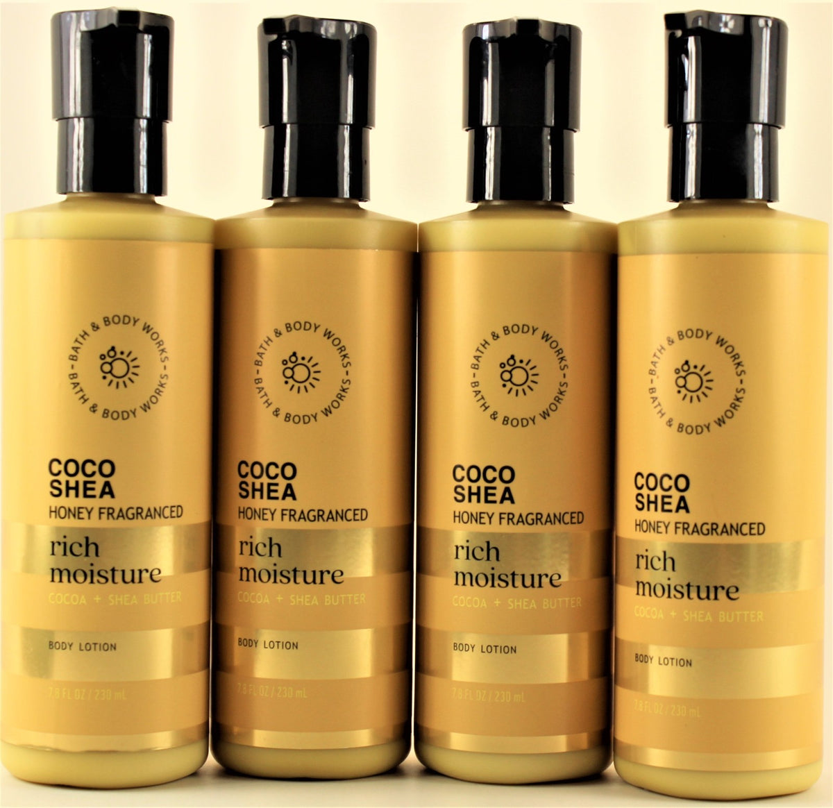 Coco Shea Honey Rich Moisture Body Lotion 7.8oz - 4 Pack