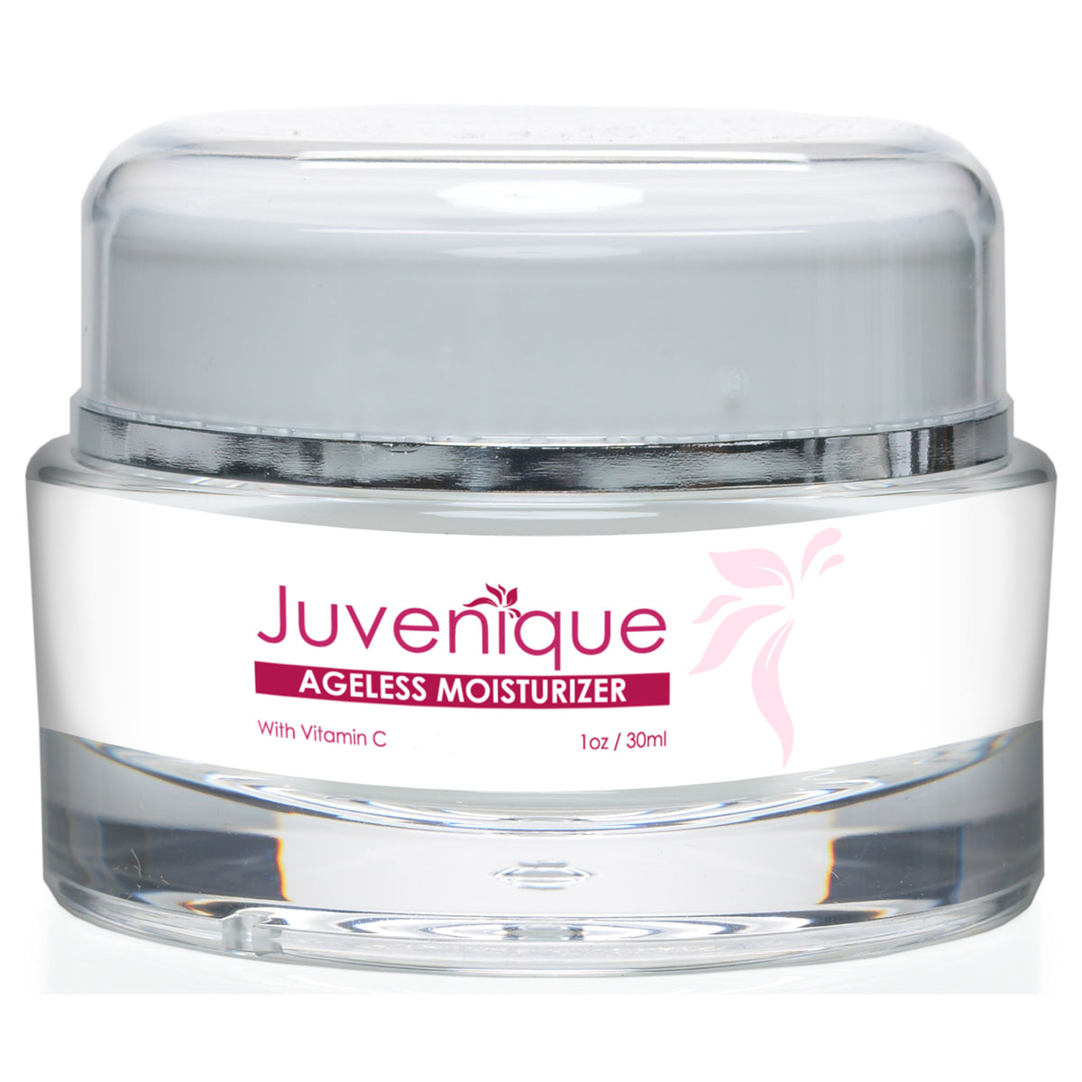 Ageless Facial Moisturizer - Anti-Aging Cream with Aloe & Vitamin C - Reduces Wrinkles & Fine Lines - 1oz