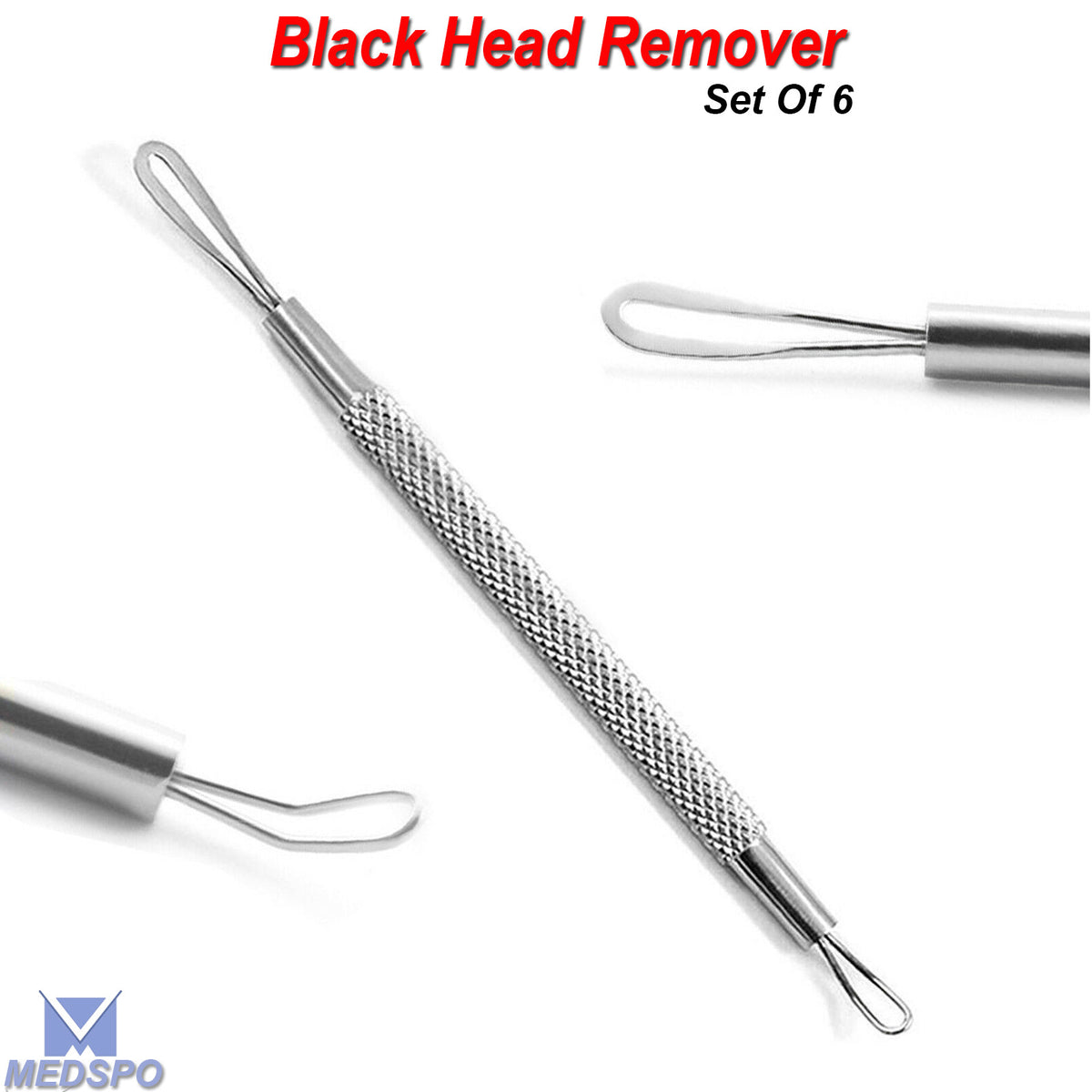 Blackhead Remover Tools Kit for Acne & Pimple Extraction - Skin Care Extractors