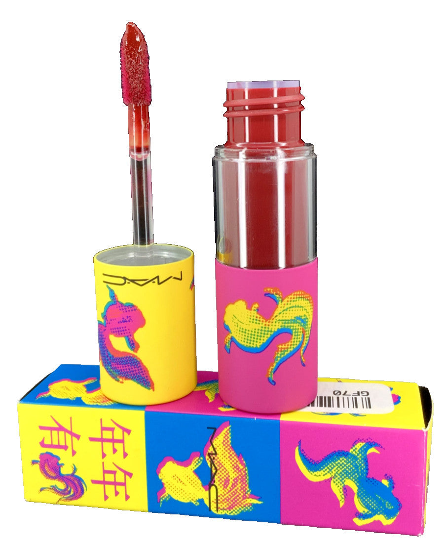 MAC Versicolour Varnish Cream Lip Stain No Interruptions 0.28 OZ New
