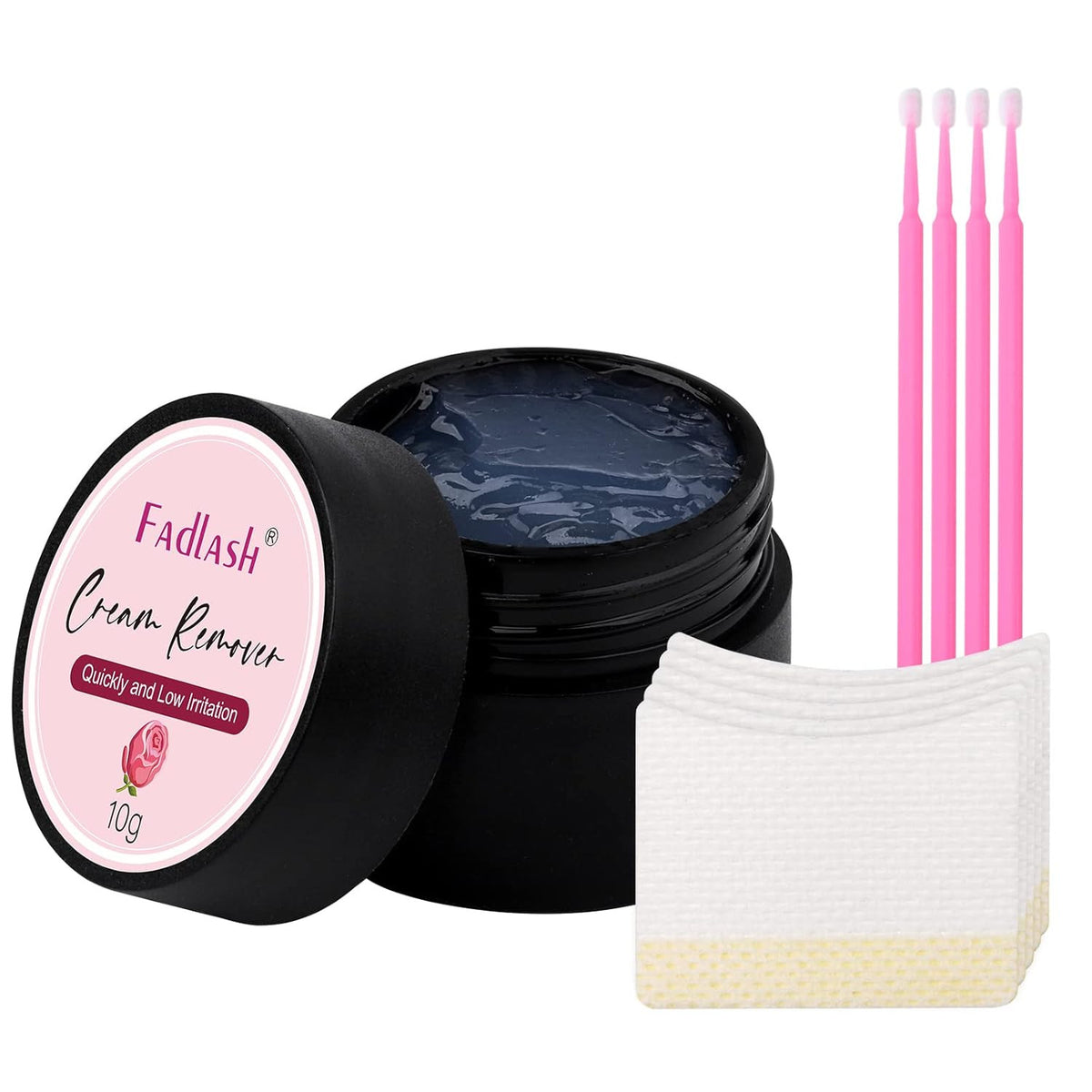 False Eyelash Extension Remover - Gentle 10G Lash Glue Dissolver for Sensitive Skin