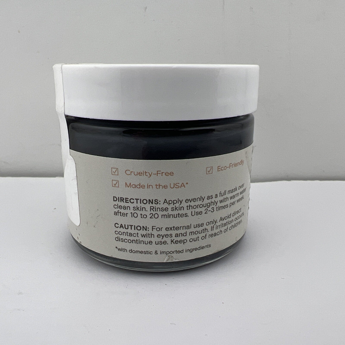 Charcoal Facial Mask, 2 oz