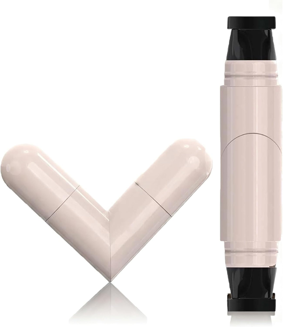 Foldable Eyeliner Stamp Kit for Winged Eye Makeup - Waterproof, Smudge-Proof, Dual-Ended Design