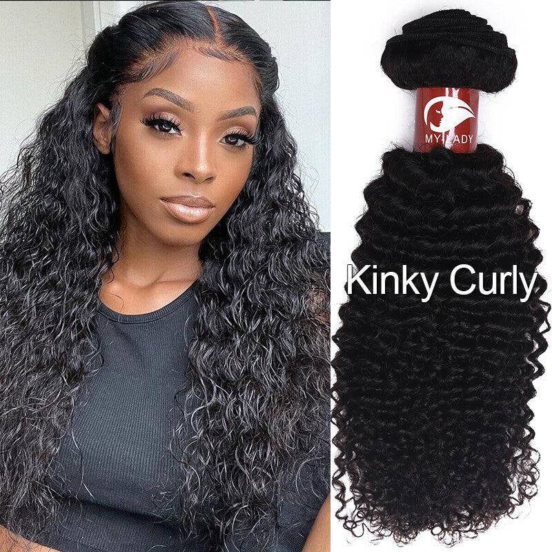 Virgin Human Hair Extensions Bundles - Straight Wavy Weave & Weft Options