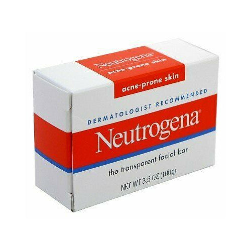 Neutrogena Acne Face Cleansing Bar Soap 3.5 oz Pack of 6 – Gentle, Hypoallergenic