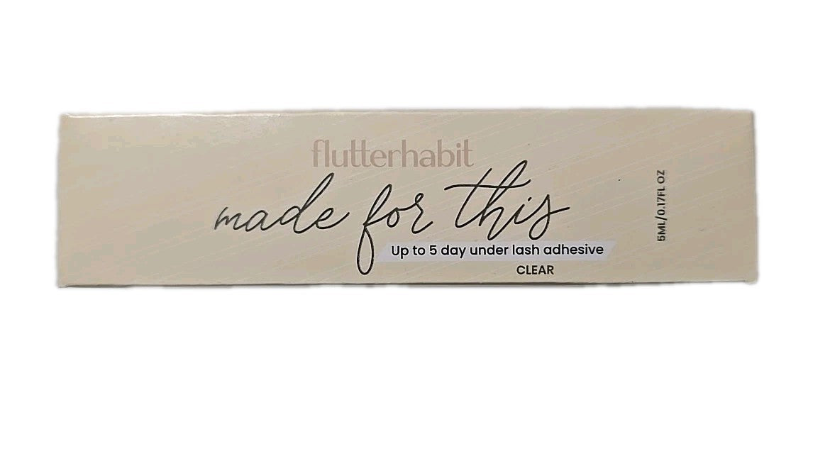 Clear Eyelash Adhesive for False Lashes - Waterproof & Strong Bond