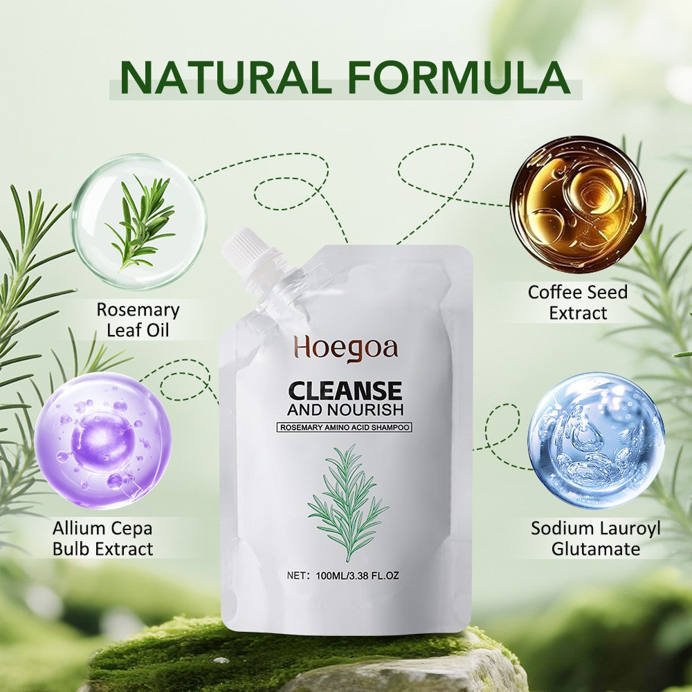 3 Pack Rosemary Amino Acid Hair Growth Shampoo for Thinning Hair 100ml