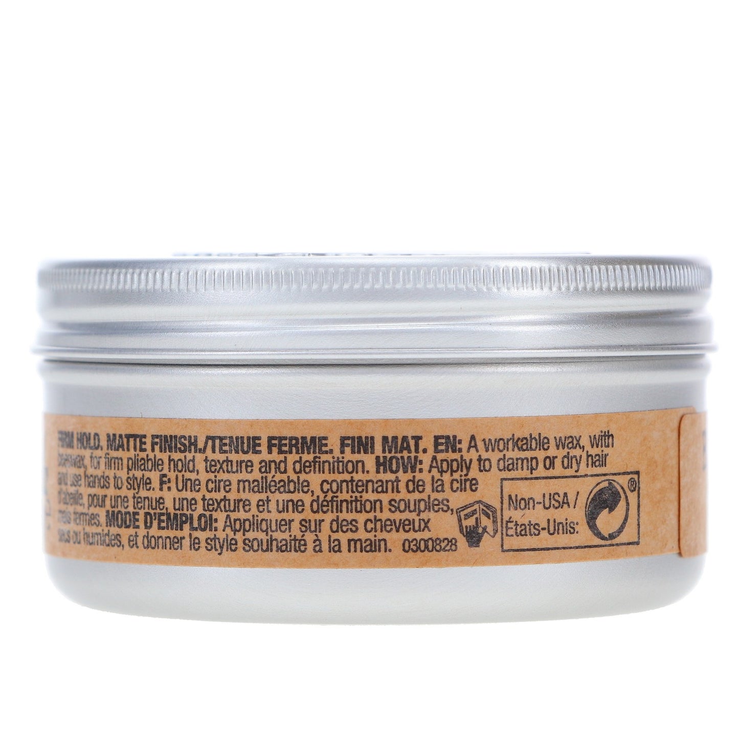 Men's Matte Hair Wax - Long-Lasting Separation & Texture, 3 oz