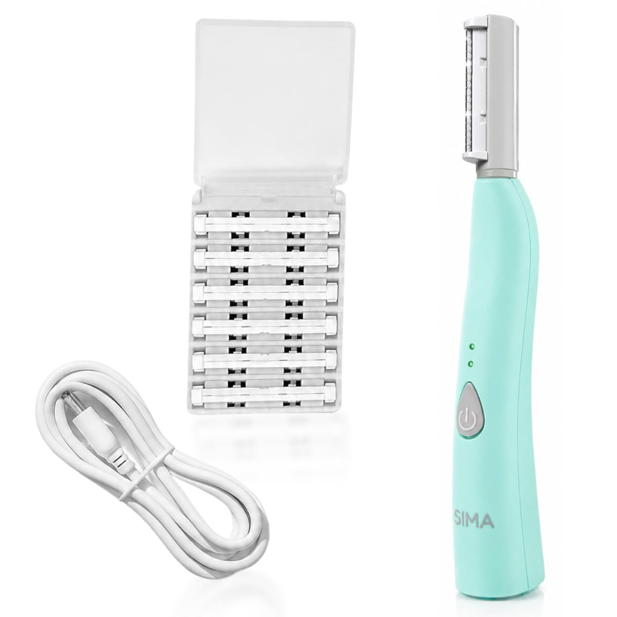 Women’s Dermaplane Razor for Painless Facial Exfoliation & Peach Fuzz Removal