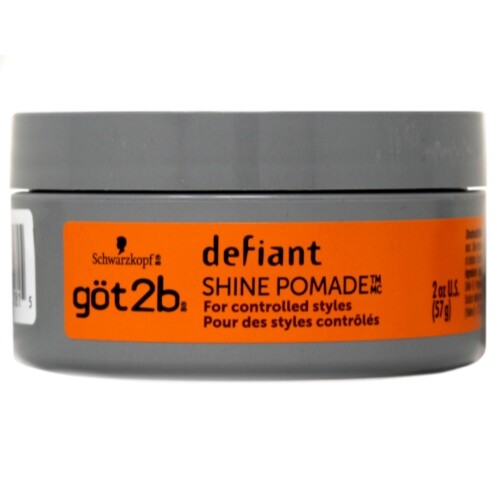 Got2b Defiant Shine Pomade 2oz - Firm Hold & High Shine Hair Styling