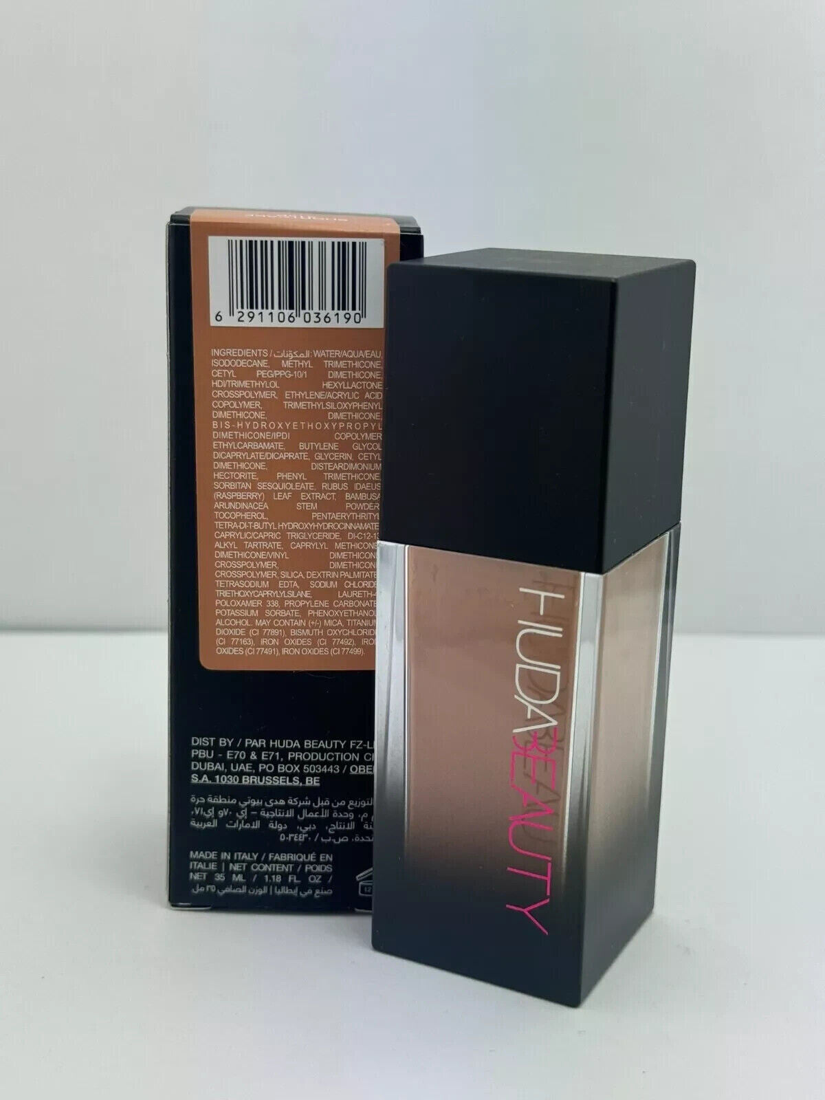 Liquid Foundation Shortcake 315B - Full Coverage, Authentic Huda Beauty