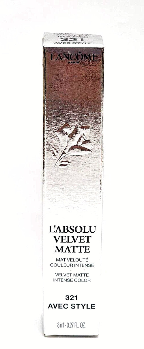 Lip Gloss - Velvet Matte Finish, Stylish Shade 321