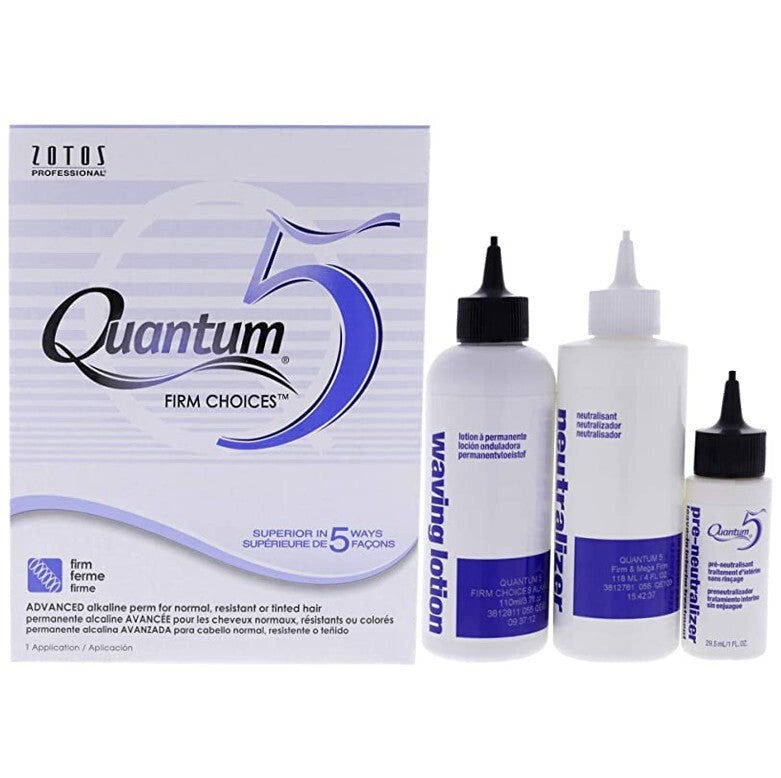 Quantum 5 Firm Choices Alkaline Perm Solution for Hair Styling