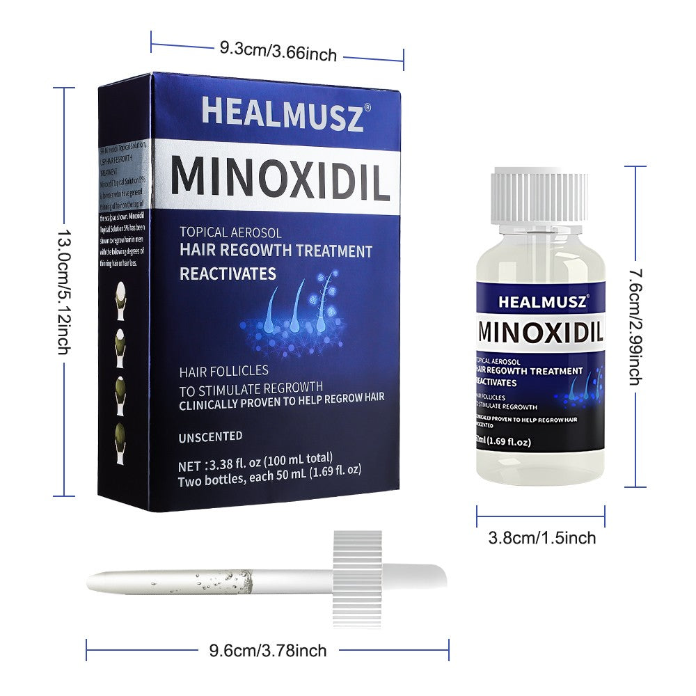 Minoxidil 5% Hair Regrowth Treatment for Men, 6-Month Supply