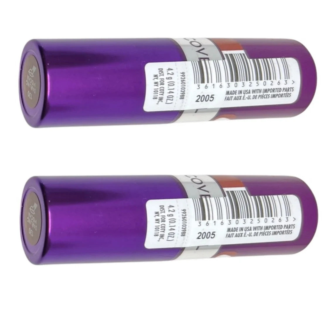 Pack of 2 CoverGirl Moisture Renew Core Lipstick in Darling Mocha - Hydrating Lip Color