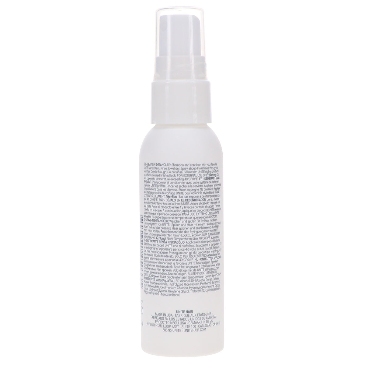 Leave-In Hair Conditioner Detangler - Moisturizes & Repairs Dry Hair 2 oz